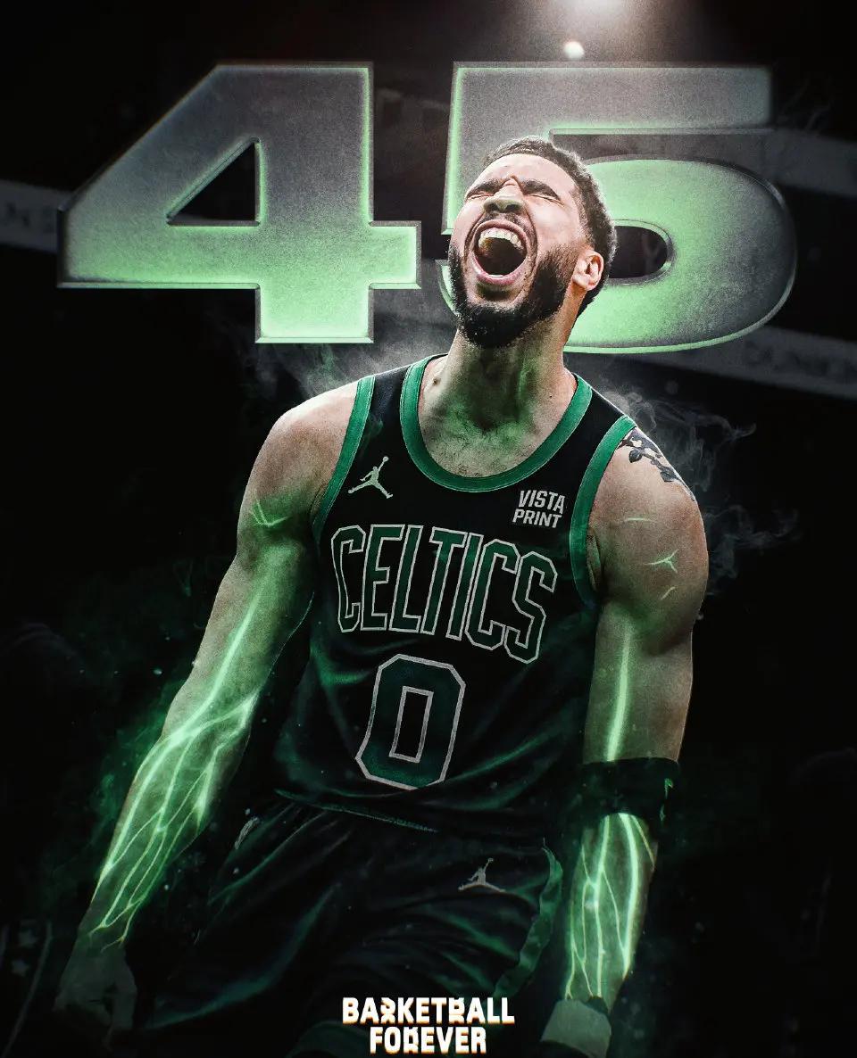 骑士胜活塞，塔图姆砍下25分