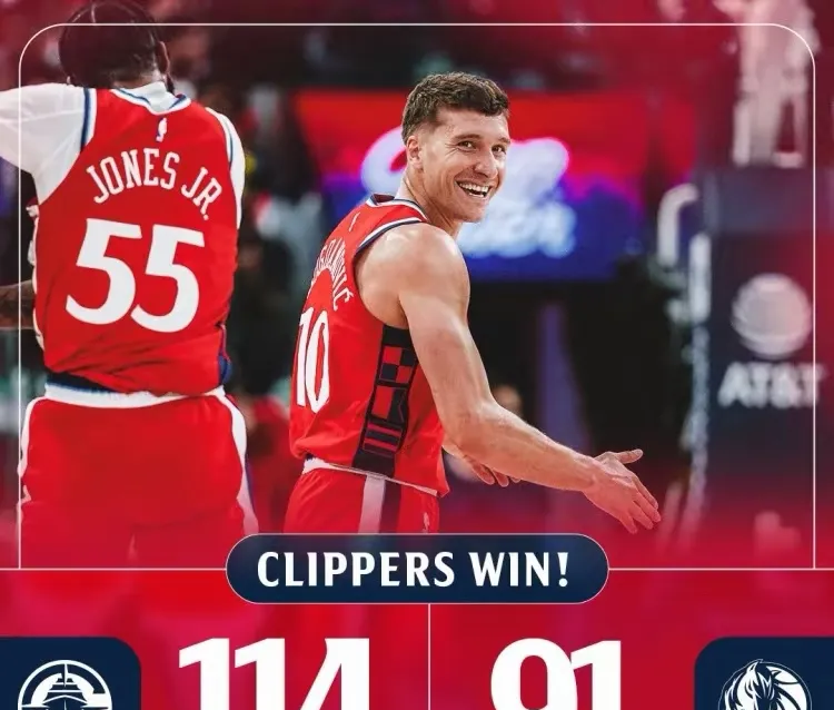 快船擒下尼克斯,迎来三连胜 快船擒下尼克斯,迎来三连胜